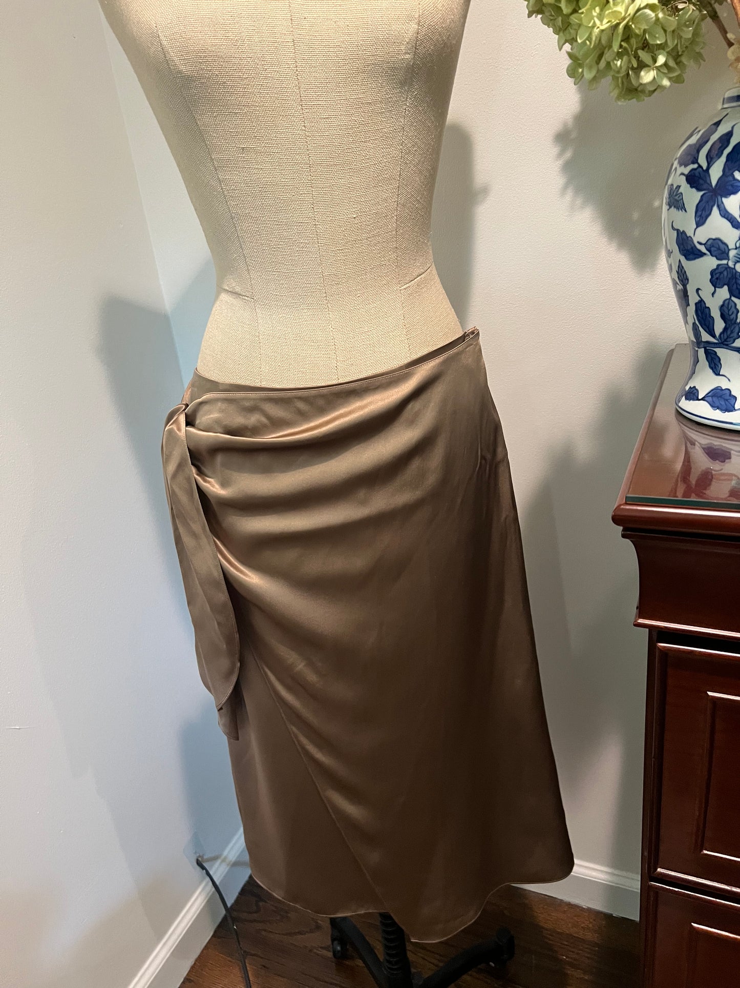Cinq a Sept Women's Silk Tie Skirt