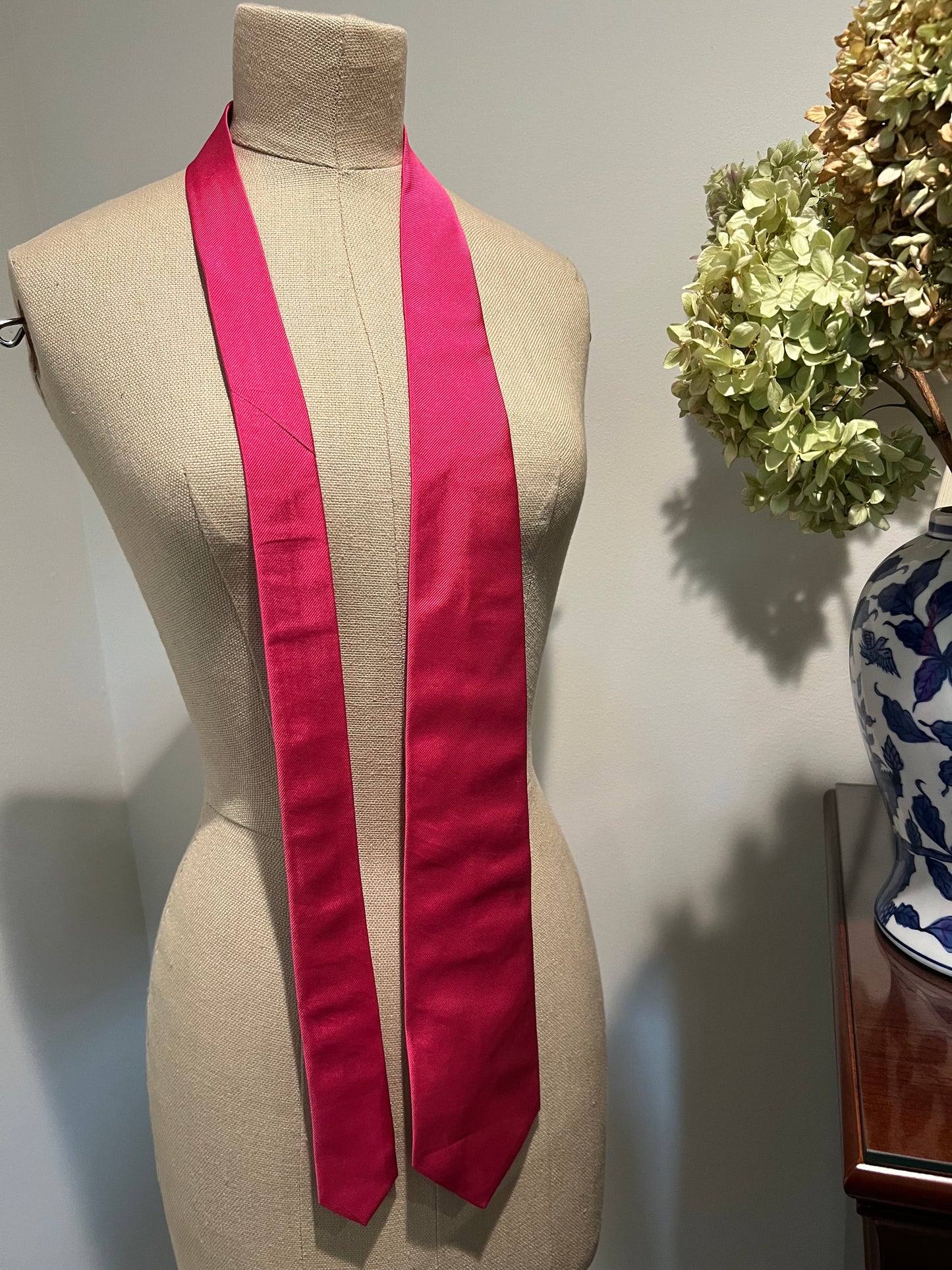 Vintage Polo by Ralph Lauren Pink Silk Tie