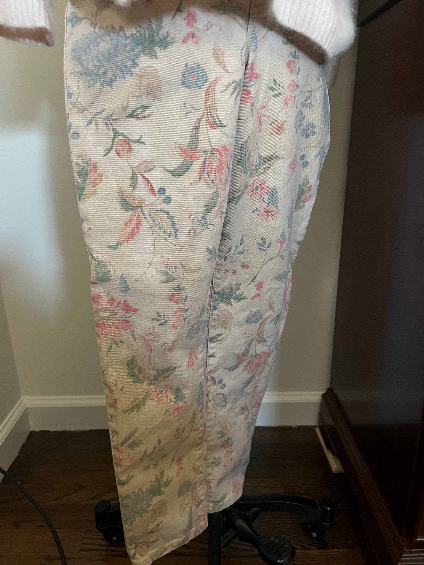 Lauren by Ralph Lauren Women's Vintage Floral Printed Jeans