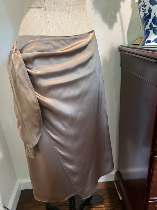Cinq a Sept Women's Silk Tie Skirt