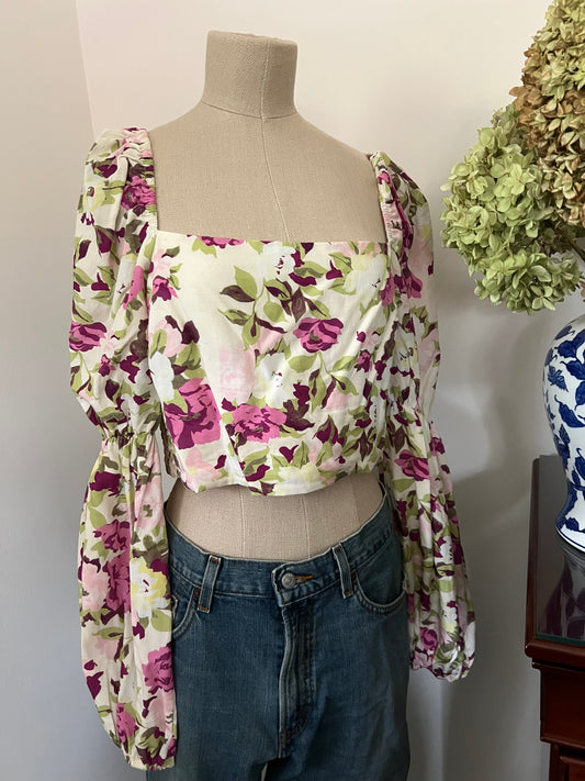 En Saison Women's Floral Top