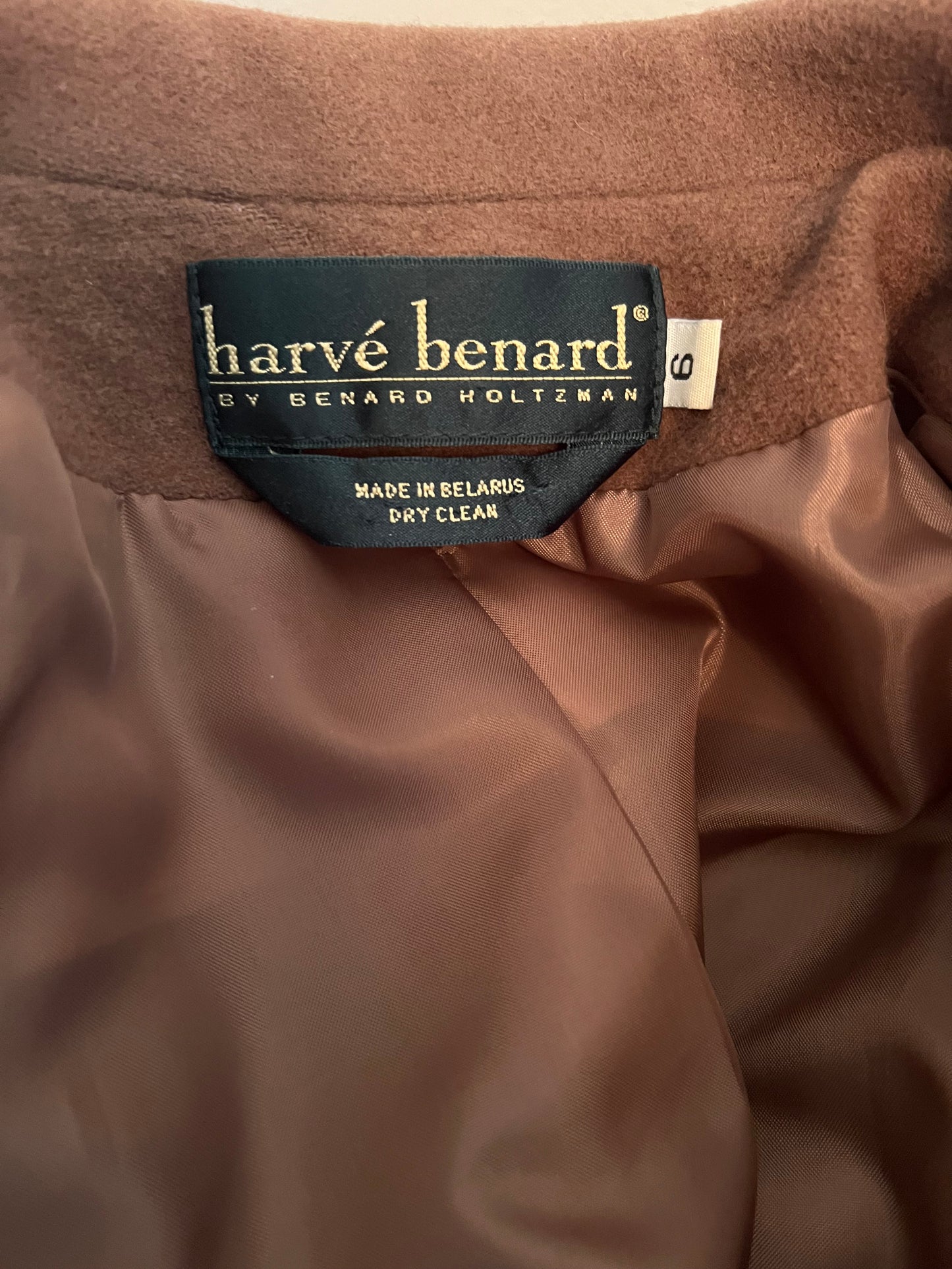 Vintage Harve Benard Wool/Cashmere Crop Blazer