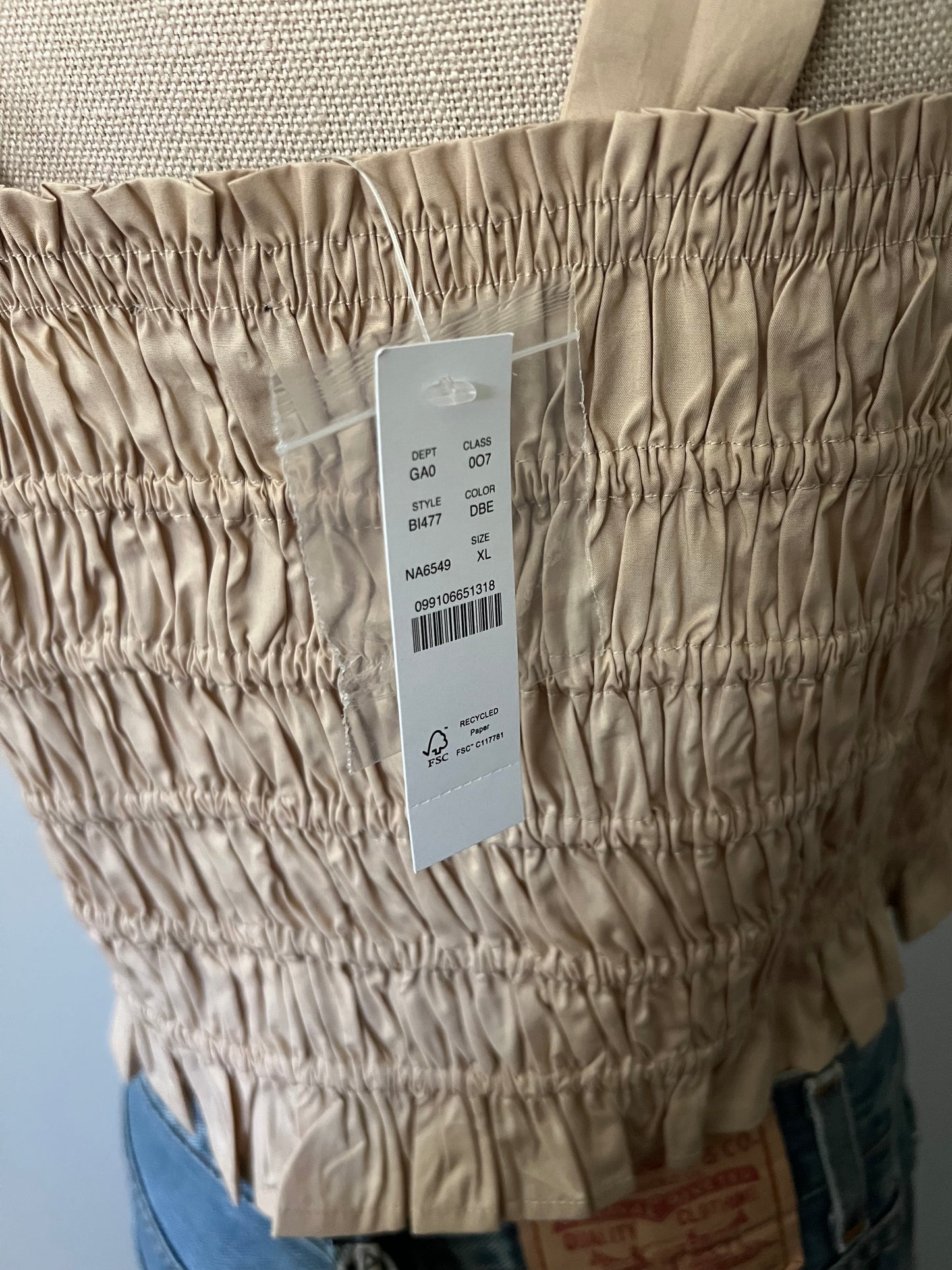 J.Crew Women's Ruched Top