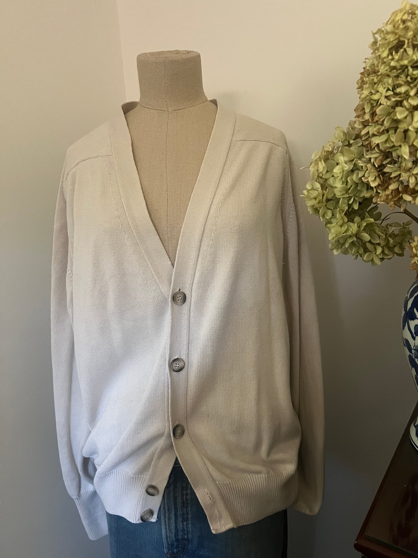 Vintage L.L. Bean 100% Cotton Men's Cardigan