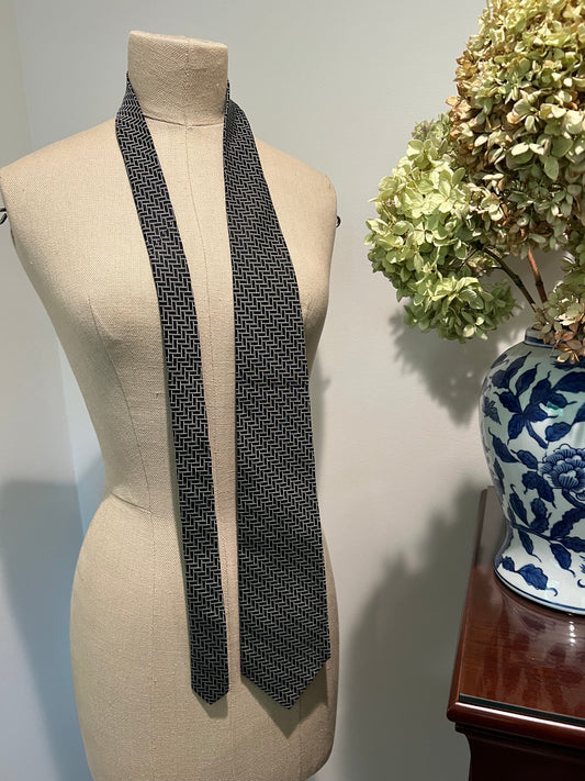 Vintage Lauren Ralph Lauren Silk Geometric Tie