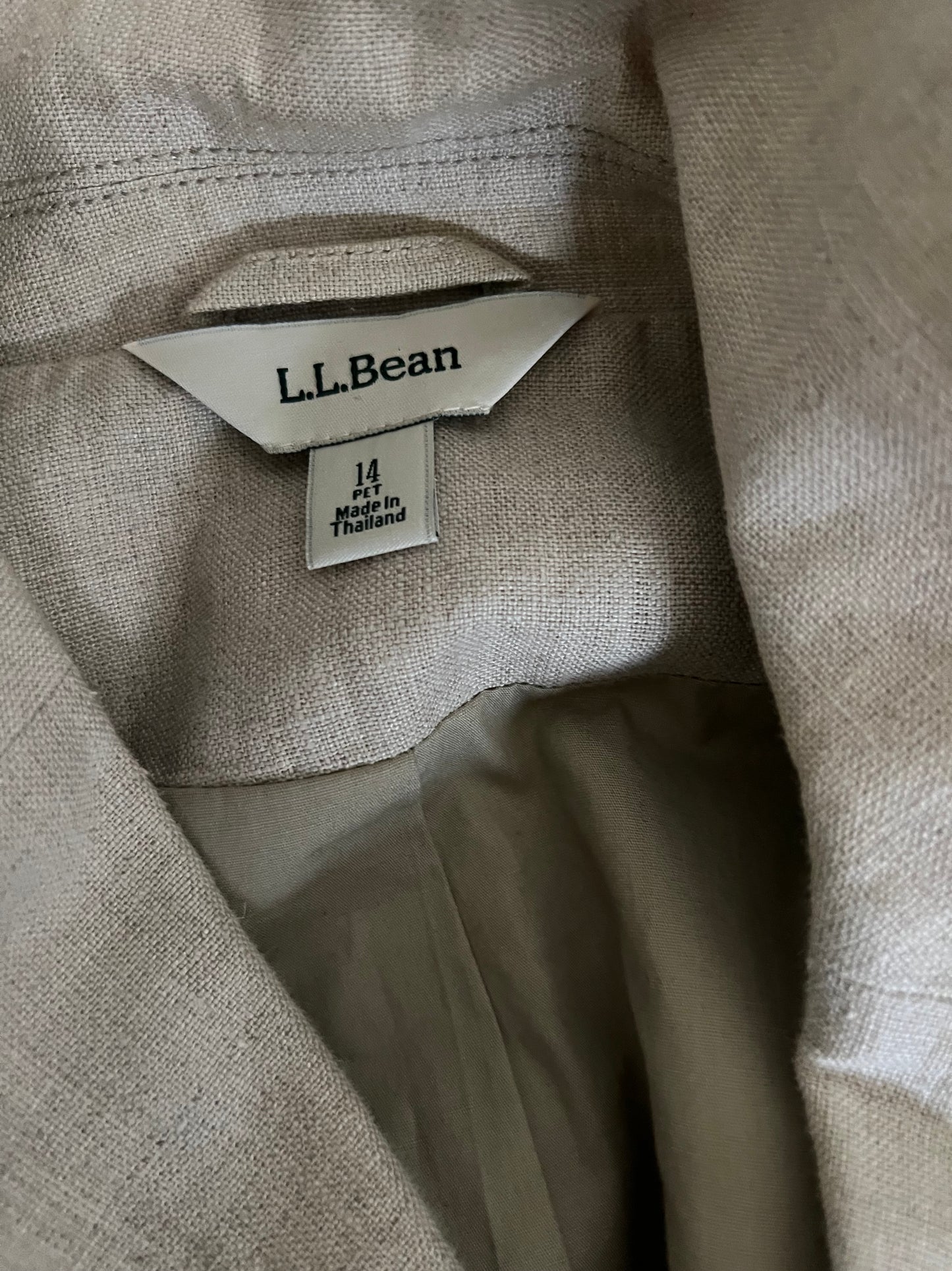 LLBean Women's Linen Blazer