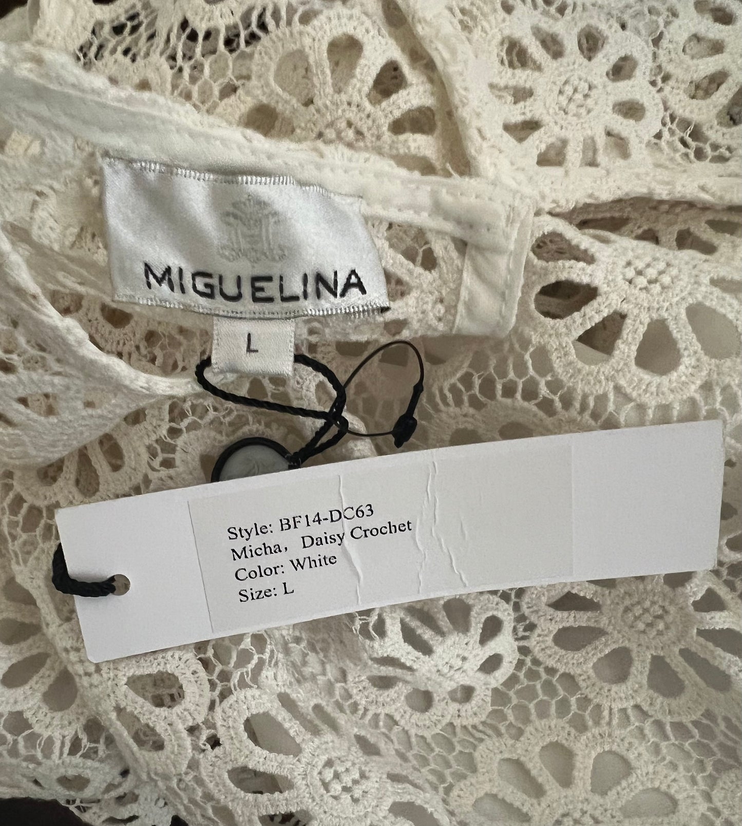 Women's Miguelina Floral Crochet Top