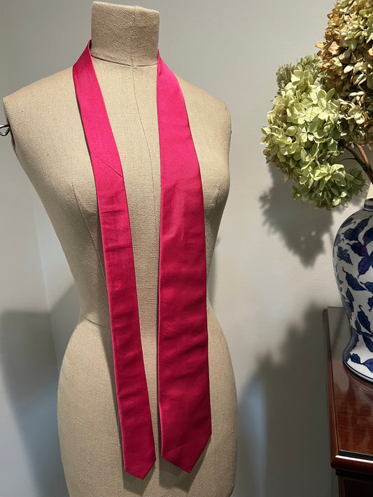 Vintage Polo by Ralph Lauren Pink Silk Tie