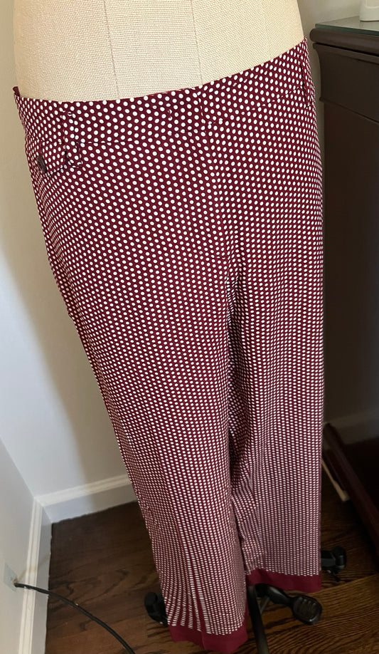 Women's Prada Dot Silk Pants