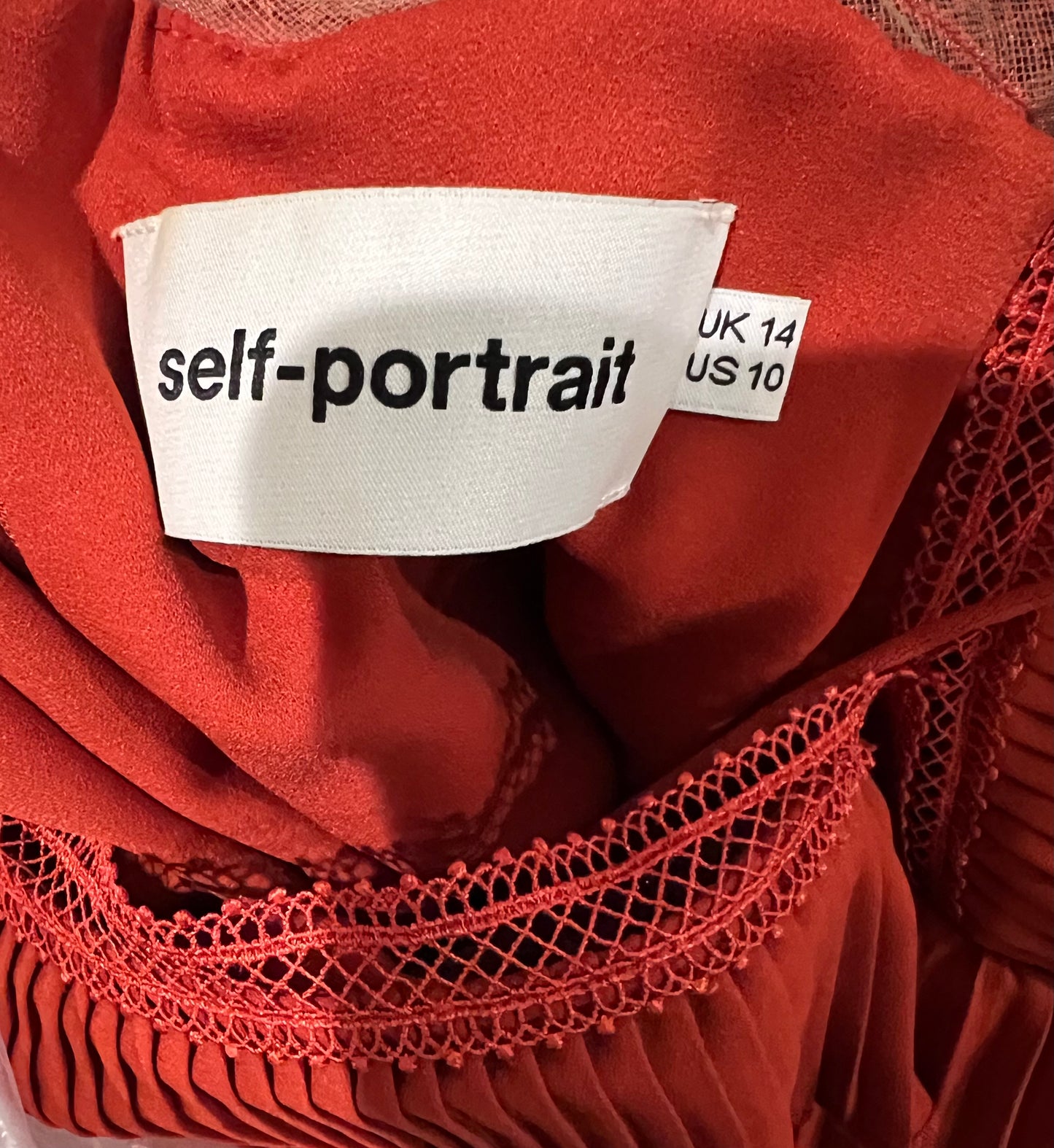 Self-Portrait Calla Women's Pleated Dress