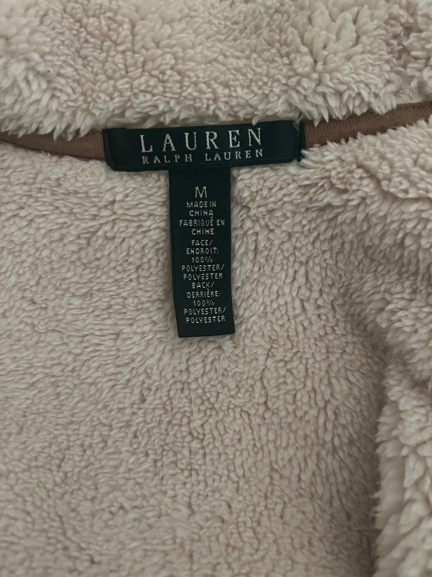 Vintage Lauren Ralph Lauren Women's Faux Sherpa Vest