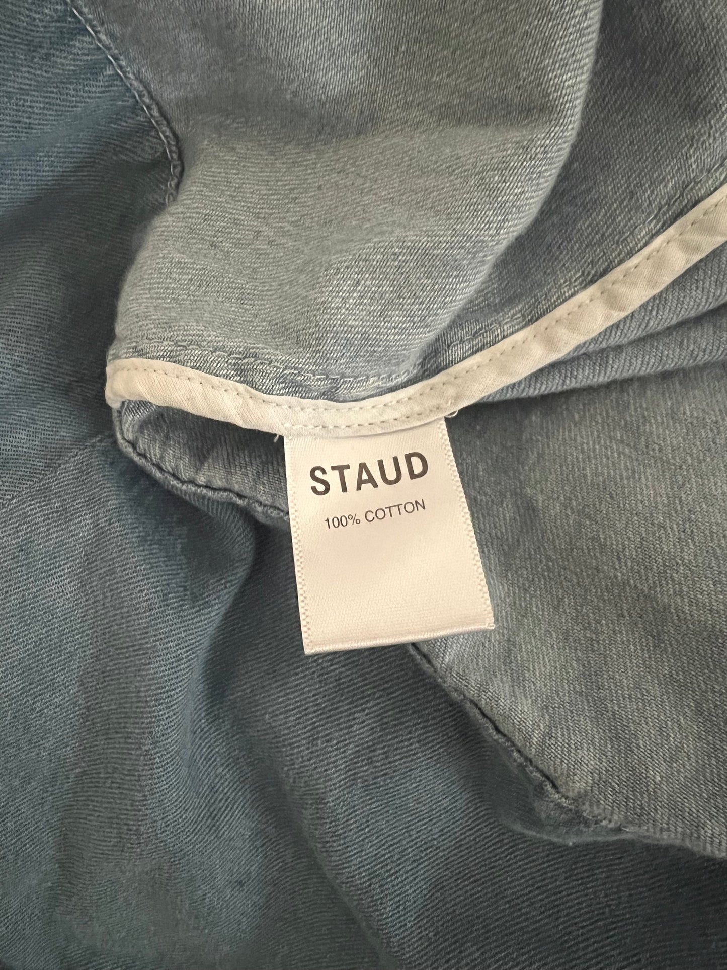 Staud Women's Chambray Cotton Dress