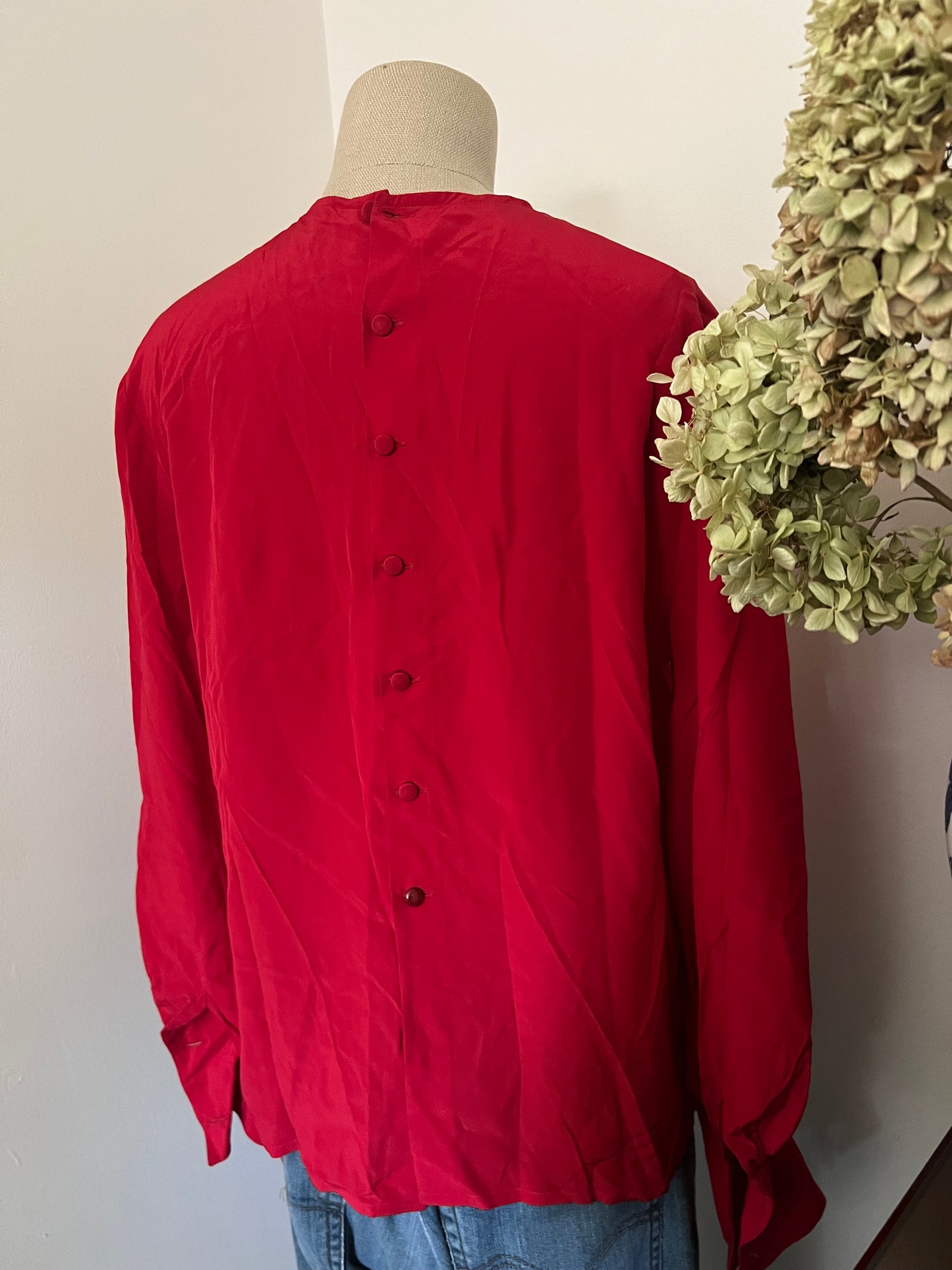 Valentino Vintage Women's Silk Blouse