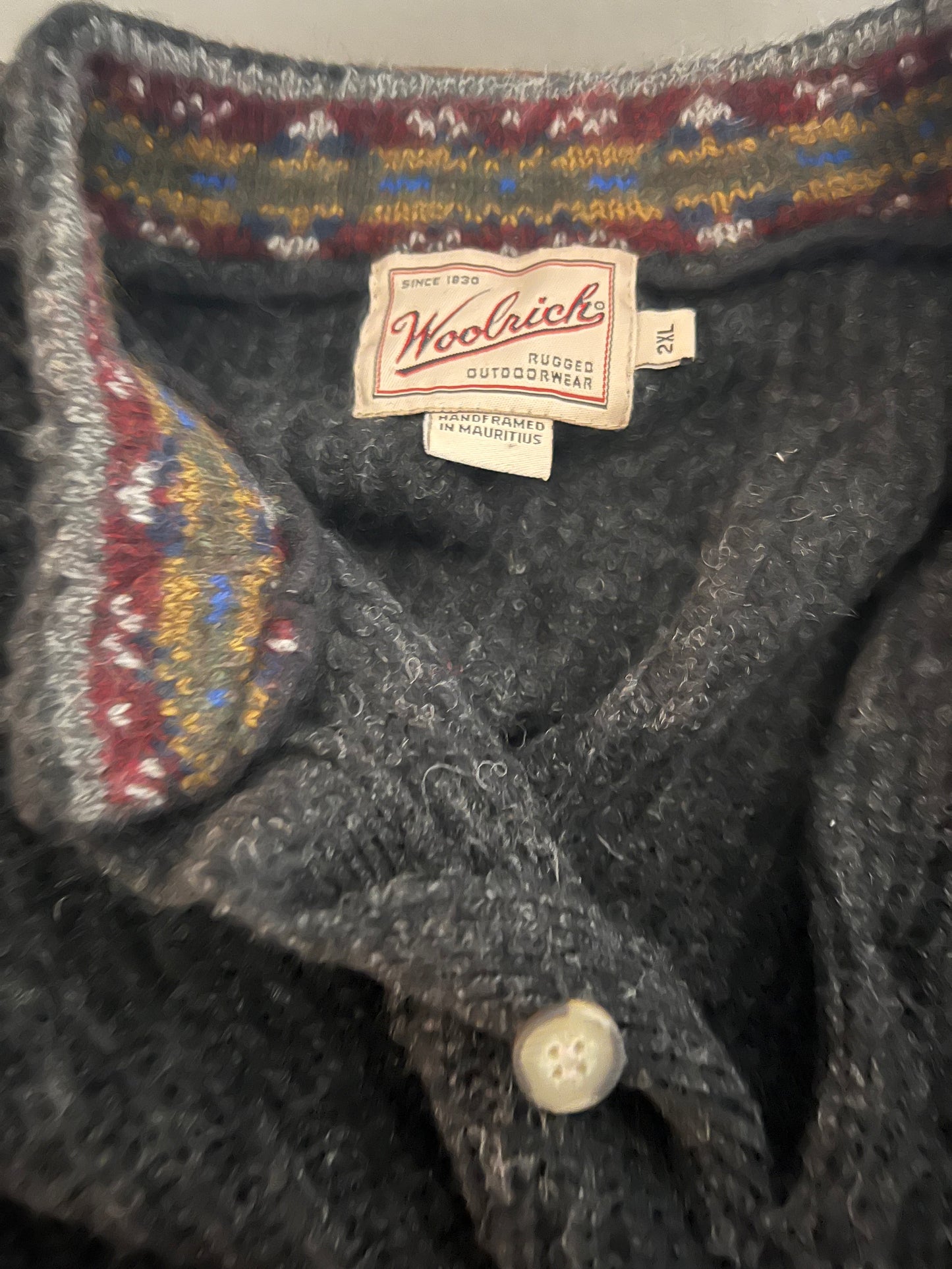 Vintage Woolrich Wool Oversized Sweater