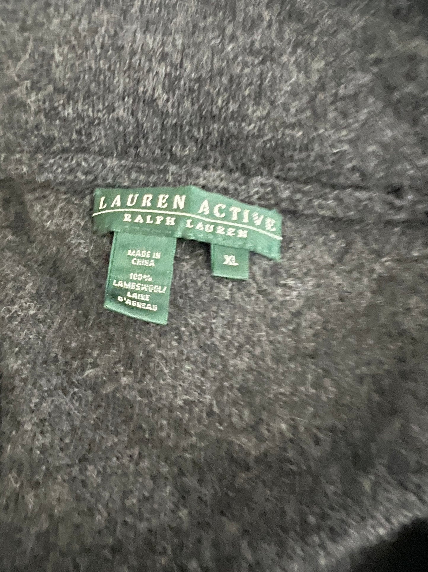 Vintage Lauren Active Ralph Lauren Women's 100% Lambswool Hooded Sweater