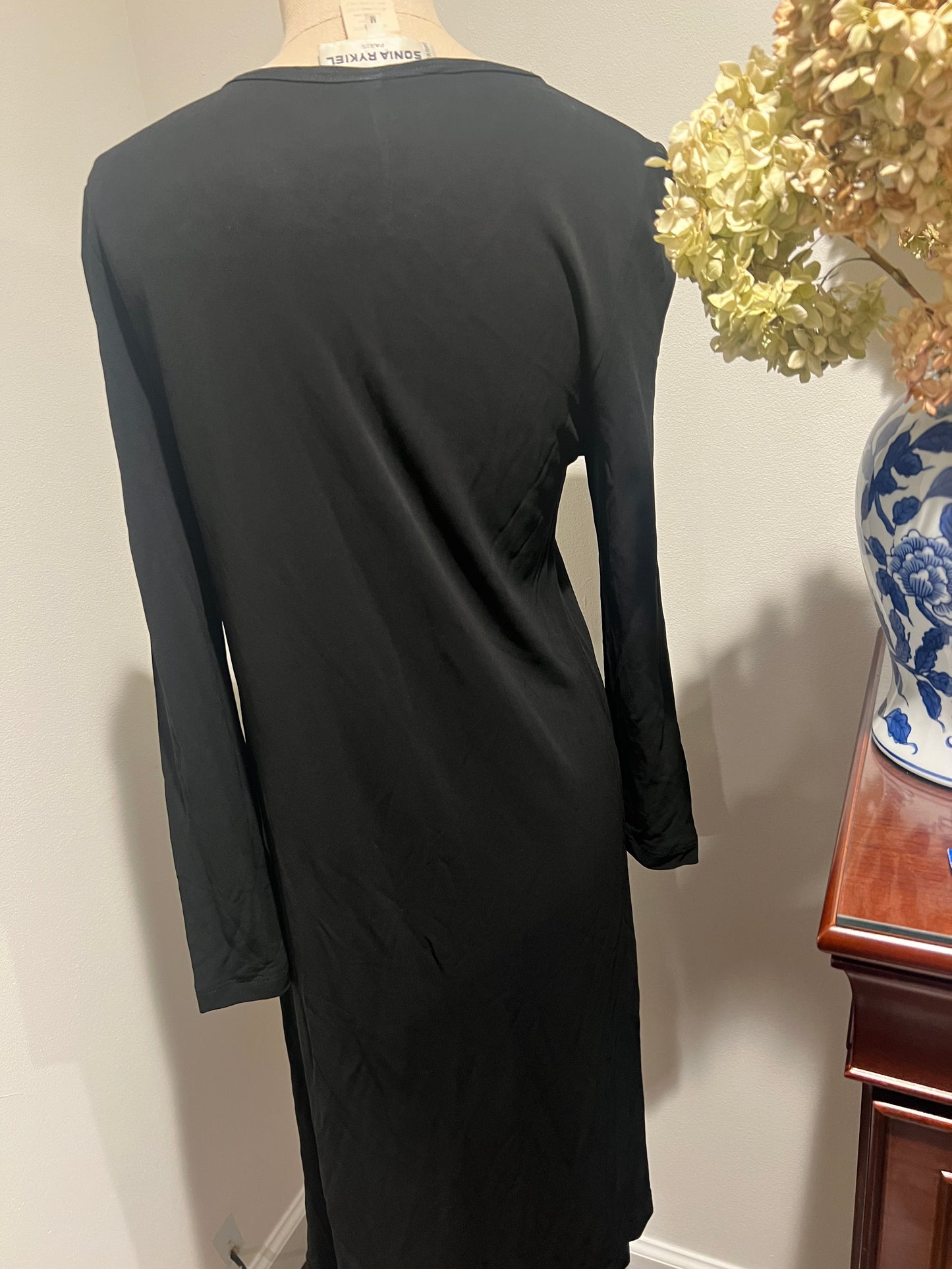 Vintage Sonia Rykiel Paris Women's Studded Viscose Dress